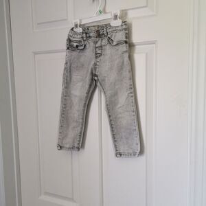 2/$20 Zara Baby boy distressed jeans size 18-24 m